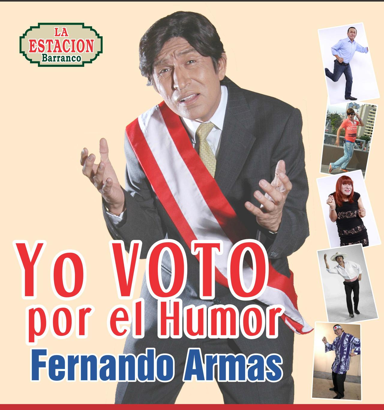 Yo voto por el humor - Fernando Armas 