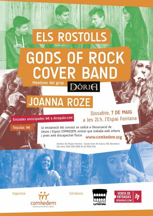 Gods of Rock cover band+ Els Rostolls +Joanna Roze