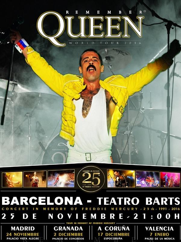 Remember Queen, en Barcelona