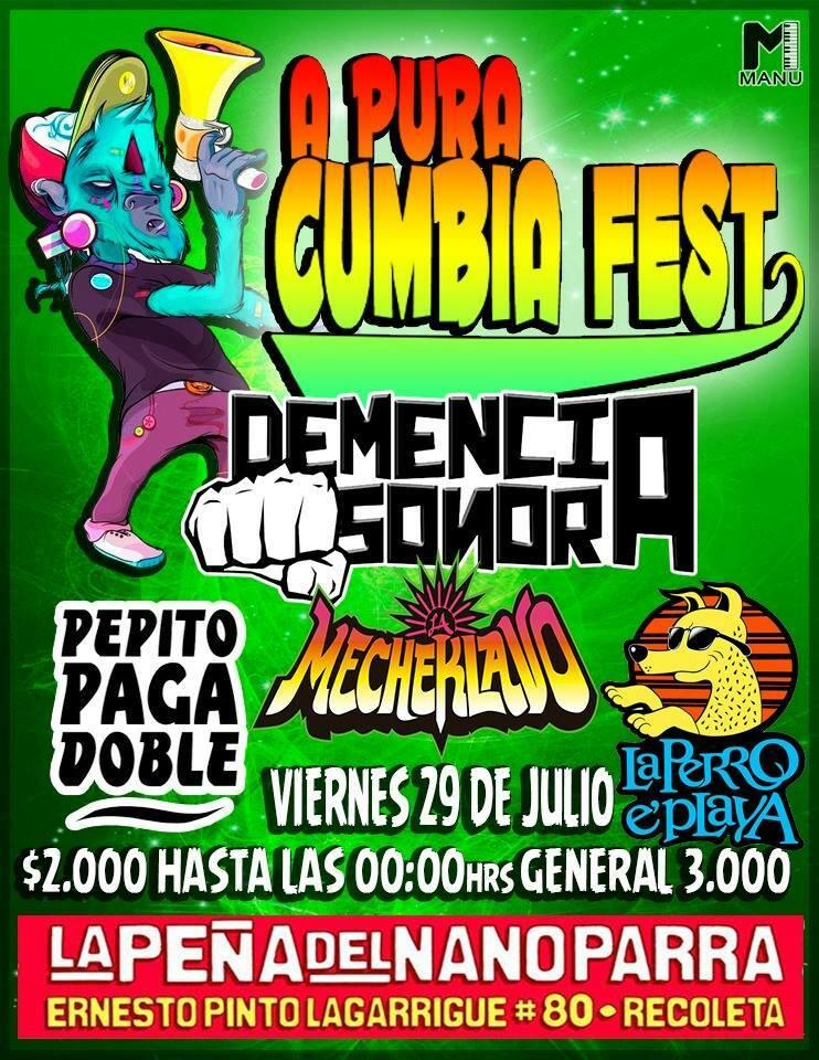 A Pura Cumbia Fest - La Peña del Nano Parra