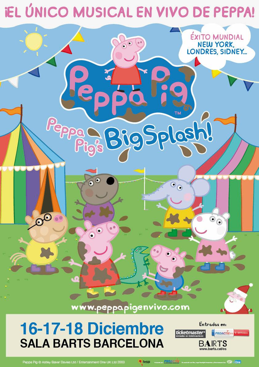 Peppa Pig - Big Splash Christmas!, en Barcelona