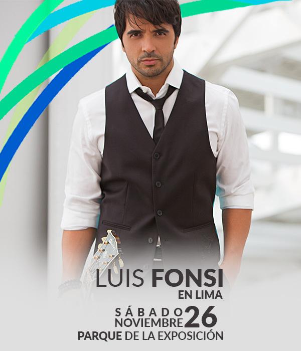 Luis Fonsi en Lima