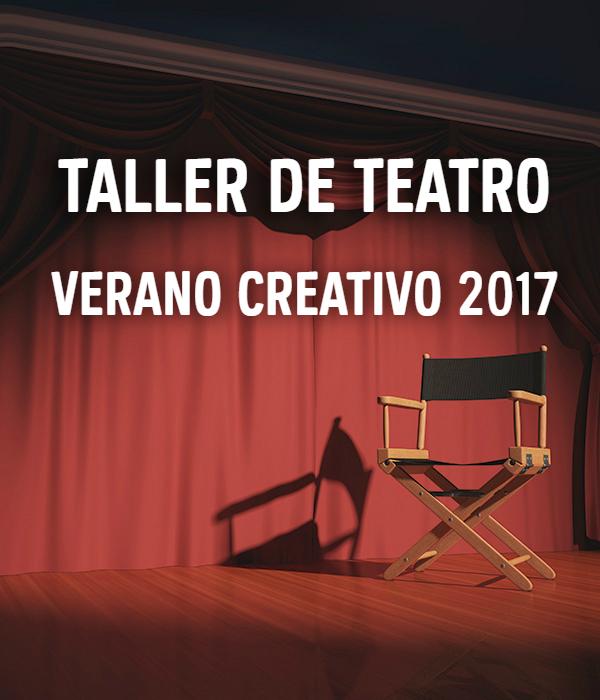 Taller de Teatro Verano 2017 - Niños y Jóvenes 