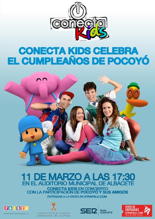 Conecta Kids celebra el cumpleaños de Pocoyó