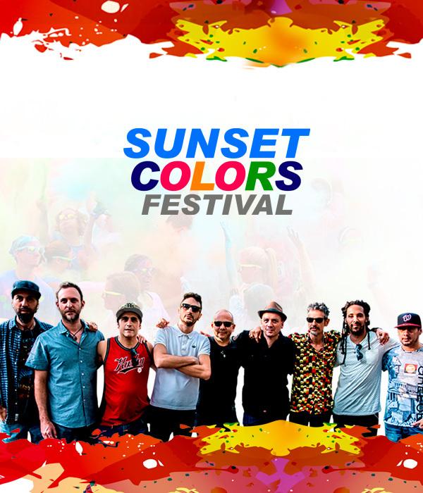 Sunset Color Fest con Los Cafres