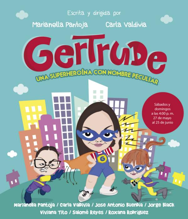Gertrude, una superheroina con nombre peculiar