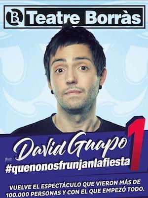 David Guapo - #quenonosfrunjanlafiesta1, en Barcelona