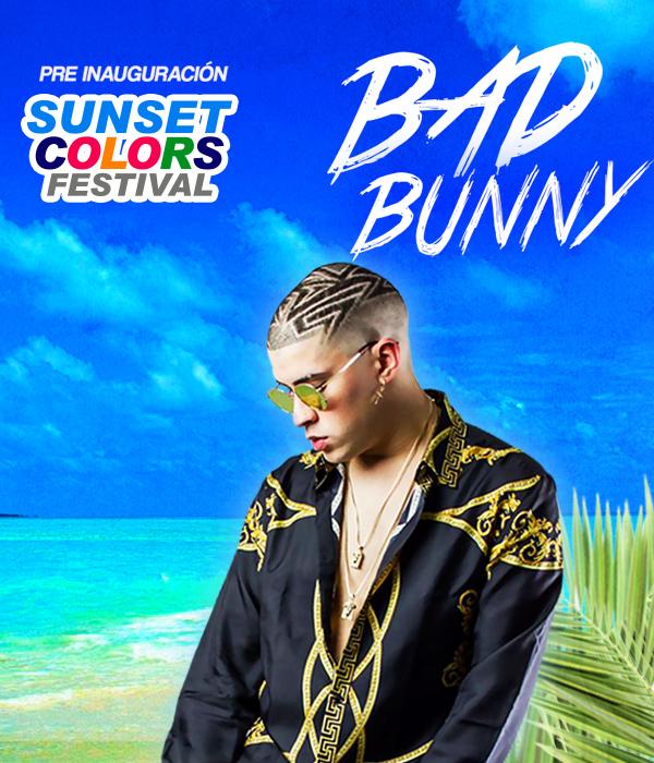 Bad Bunny - Sunset Color Fest
