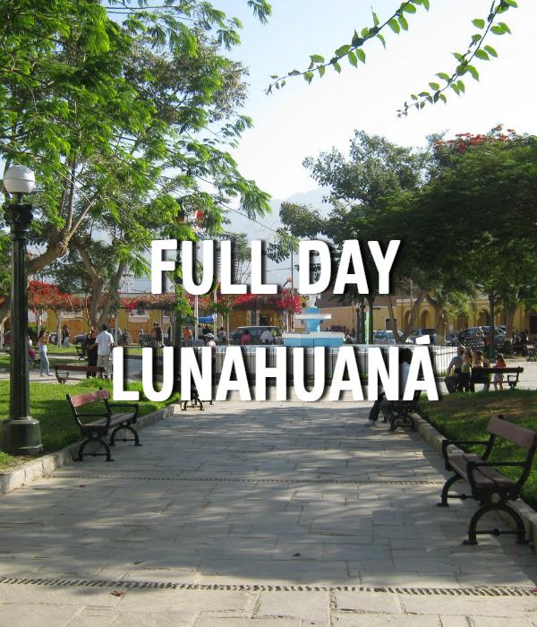 Full Day Lunahuaná - Cerro Azul