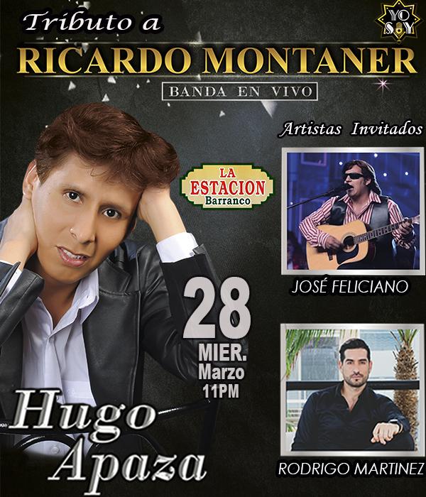 Tributo al amor con Ricardo Montaner por Hugo Apaza