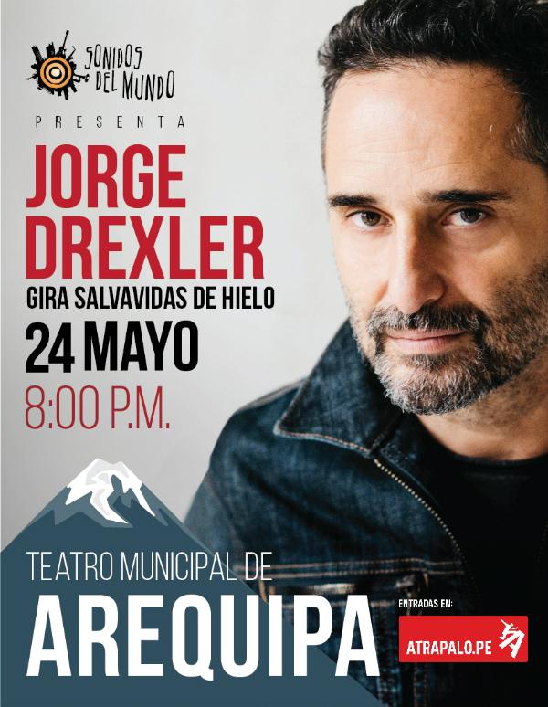 Jorge Drexler en Arequipa - Gira Salvavidas de Hielo