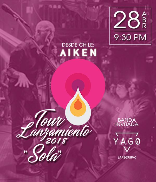 Aiken Tour Lanzamiento - Sola