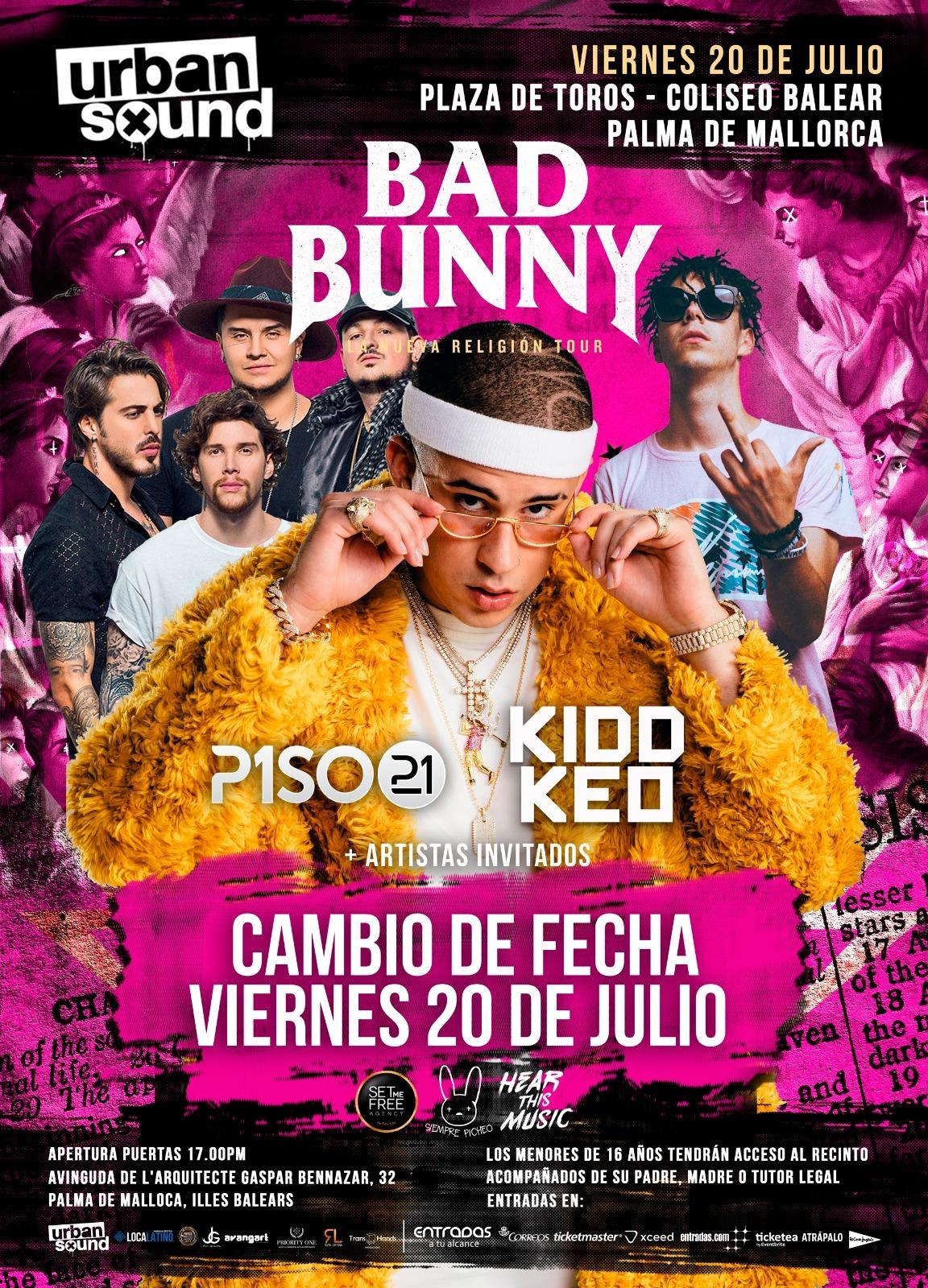 Bad Bunny - Nueva Religion Tour 2018 Mallorca