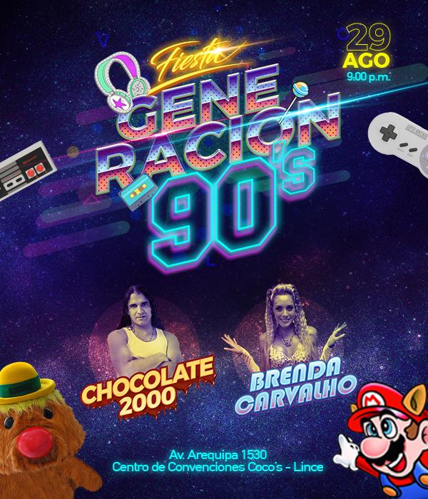 Fiesta Generación 90's