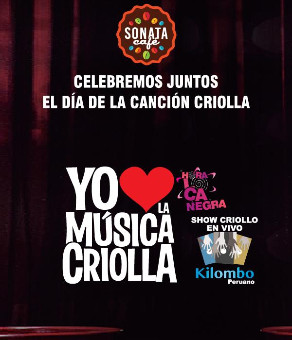 Día de la Canción Criolla - Sonata Café