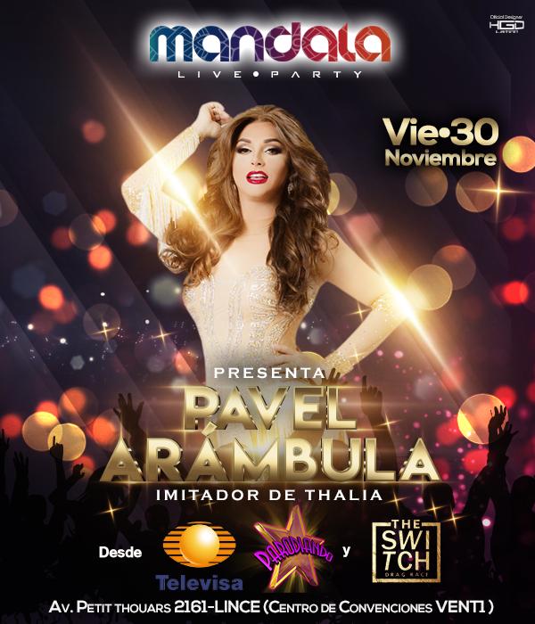 Pavel Arámbula en Perú - Mándala live party