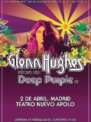 Glenn Hughes performs classic Deep Purple live, en concierto