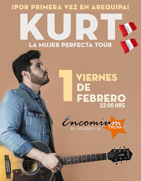Kurt en Arequipa - La Mujer Perfecta Tour
