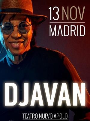 Djavan, en concierto en Madrid