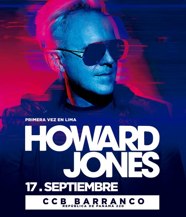 Howard Jones en Lima