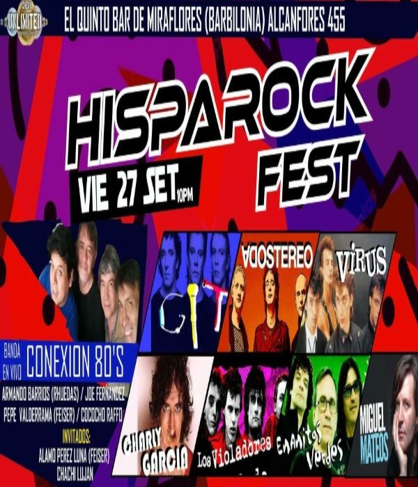 Hisparock Fest - Conexión 80's en vivo