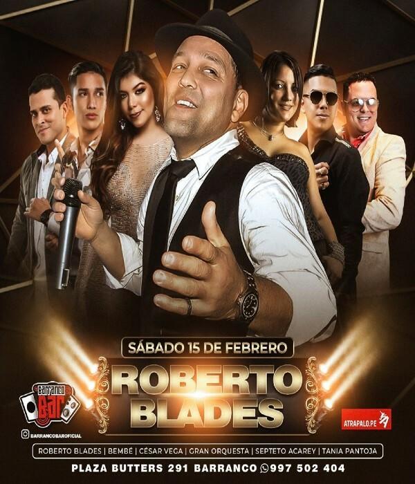 Roberto Blades en concierto - Barranco Bar