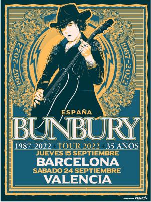 Enrique Bunbury - Tour Posible 2022 en Barcelona
