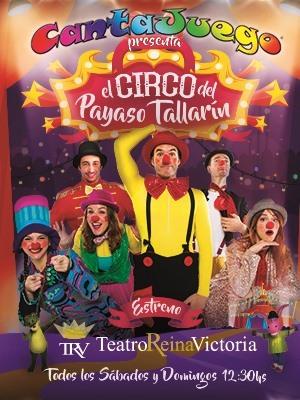 Cantajuego: el circo del payaso Tallarín