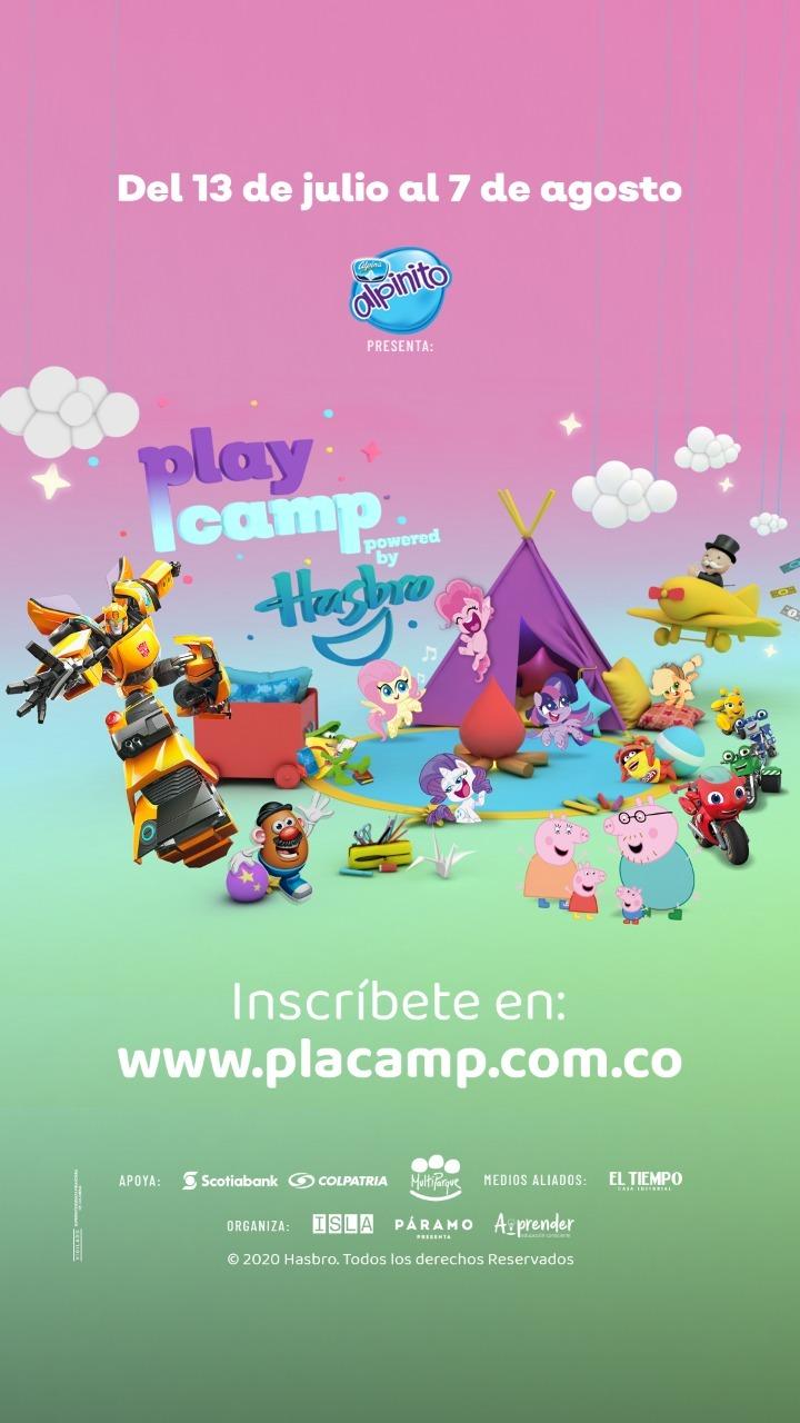 Play camp powered by Hasbro