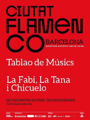 Tablao de Músics 1920-2020 / La Fabi, La Tana y Chicuelo