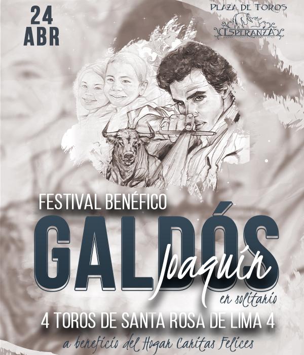 Festival Benéfico - Joaquin Galdós en solitario