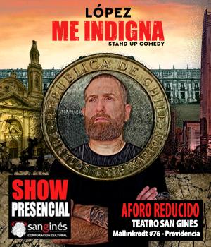 Juan Pablo López - Me Indigna - Stand Up Presencial en San Ginés