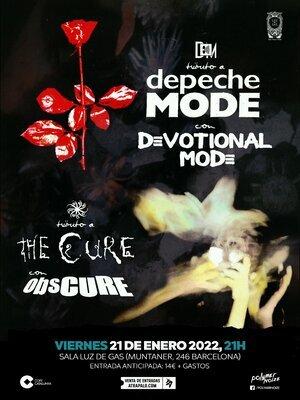 Devotional Mode- Tributo a Depeche Mode + Obscure Tributo a The Cure 