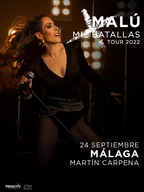Malú - Mil Batallas Tour 2022, en Málaga