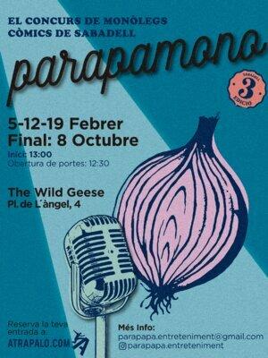 Parapamono - Parapariures - Concurso de monólogos cómicos (3a edición)