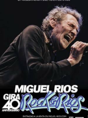 Gira 40 Aniversario Rock&Ríos, Miguel Ríos en Zaragoza