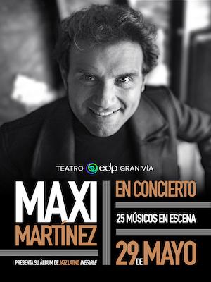 Maxi Martínez en concierto