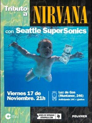 Tributo a Nirvana con Seattle Supersonics
