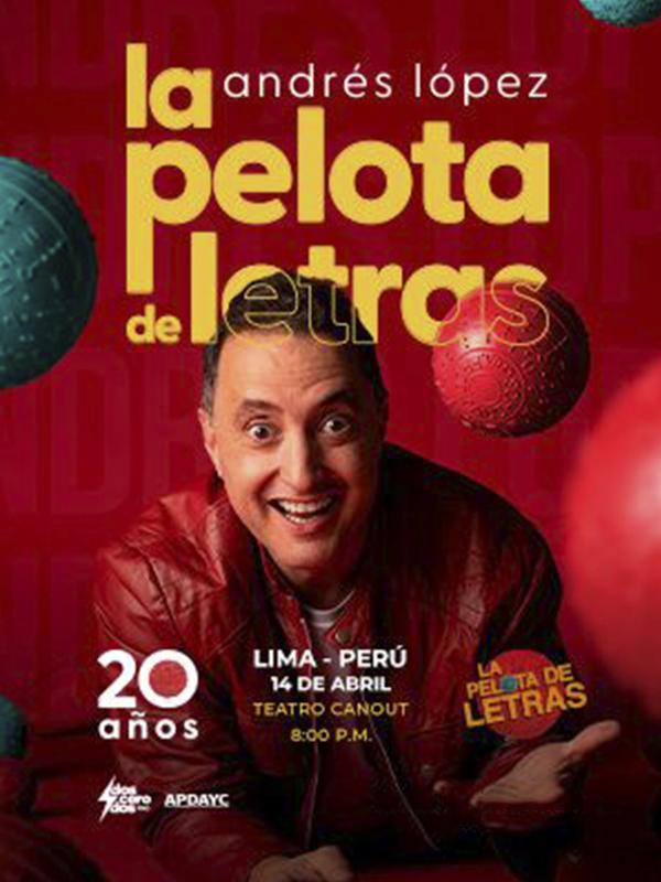 Andrés López - La pelota de letras, 20 años