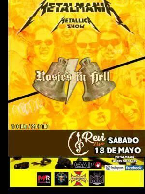 Metalmania Metallica Show y Rosies in Hell tributo femenino AC/DC