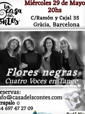 Flores Negras- concierto de tango