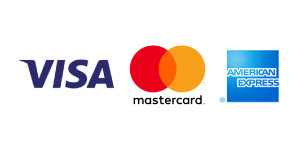Visa, Mastercard, American Express